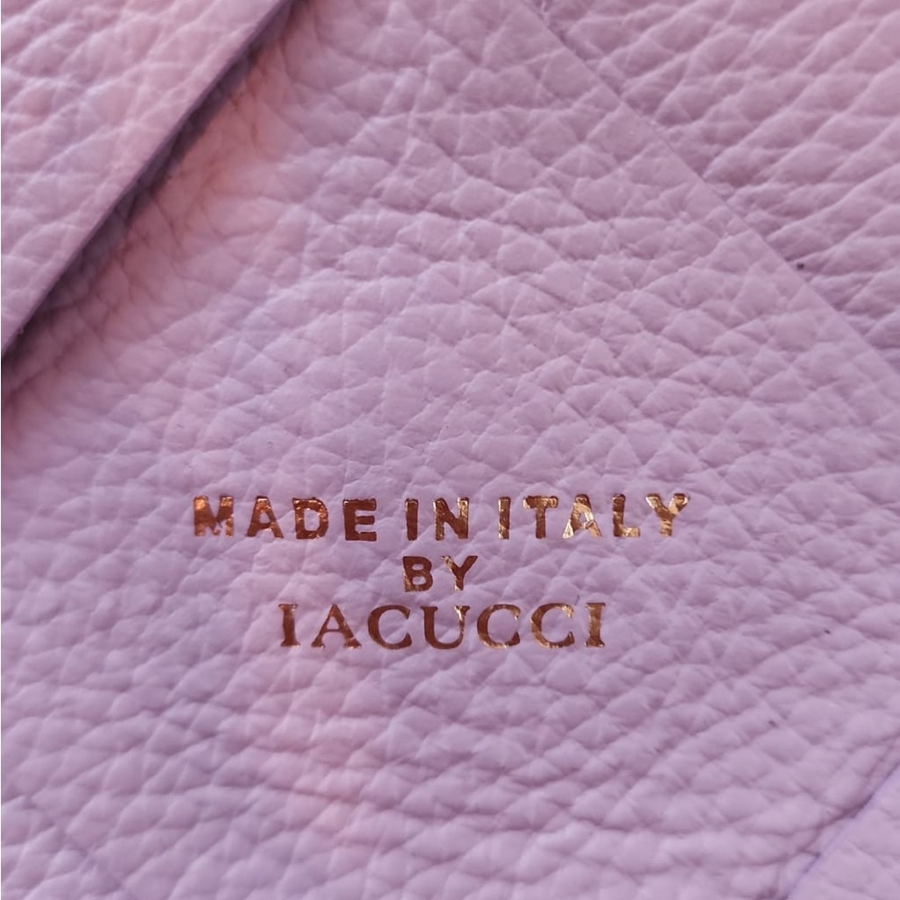 IACUCCI Light Purple Women’s Hobo Bag Made in Italy